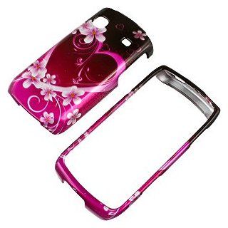 Purple Heart Protector Case for Samsung Replenish SPH M580 Cell Phones & Accessories