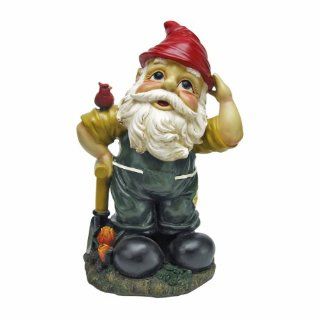 ON SALE Dieter, the Digger Garden Gnome Statue  Outdoor Statues  Patio, Lawn & Garden