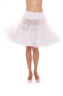 Malco Modes Knee Length Fluffy Organza Petticoat Pettiskirt (Style 565) Malco Modes Clothing
