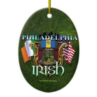 Philadelphia Irish Pride Christmas Ornament