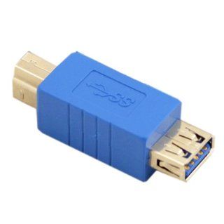 DSTE DSTY583 USB 3.0 A Female to B Male Coupler Adapter Extender Connector Electronics