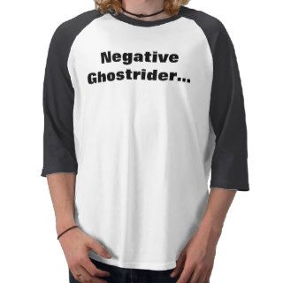 Negative Ghostrider Tshirts