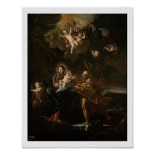The Flight into Egypt Poster