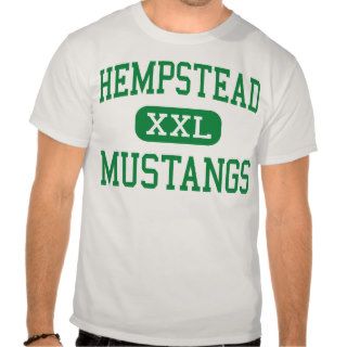 Hempstead   Mustangs   High School   Dubuque Iowa T Shirt