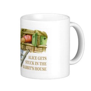 Alice gets stuck in the rabbit's house mugs