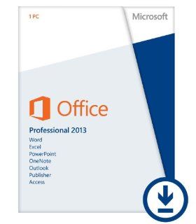 Microsoft Office Professional 2013 Key Card (1pc/1user)  Computers & Accessories
