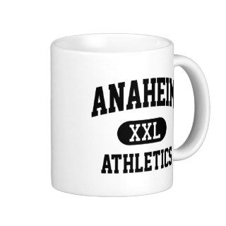 Anaheim XXL Athletics Vintage Retro College Logo Mugs
