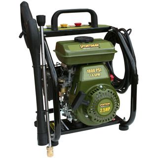 Gas power 1800 psi Pressure Washer Sportsman's Series Pressure Washers