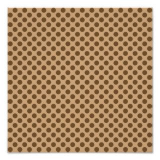 Brown Polka Dot Photo Art