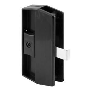 Prime Line Sliding Screen Door Latch and Pull, Snap In, Black, Academy A 180