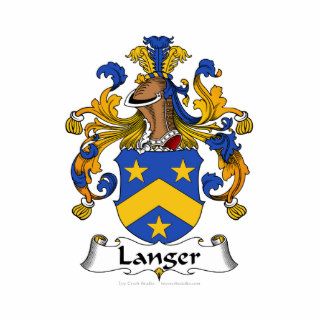 Langer Family Crest Cut Out