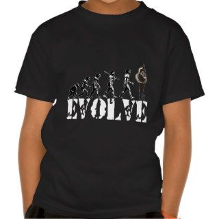 Sousaphone Tuba Evolution Tee Shirts