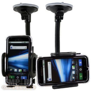 Motorola Atrix 4G At&t Car Windshield Dash Mount Cradle Holder Kit MB860 Android Cell Phones & Accessories