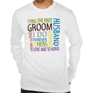 Groom Wedding T shirt