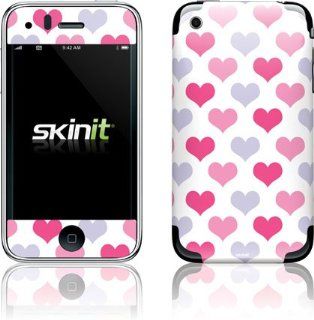 Heart Patterns   Pink Pashion Hearts   Apple iPhone 3G / 3GS   Skinit Skin Cell Phones & Accessories