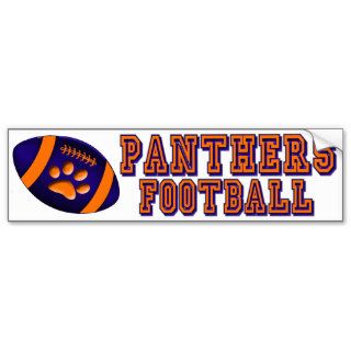 Panthers Football Bumper Sticker