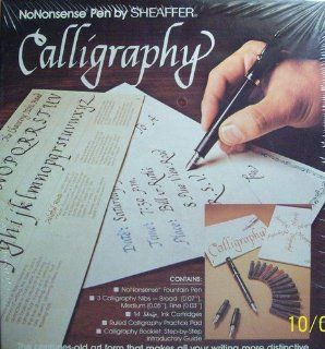 No Nonsense Pen By Sheaffer Calligraphy Kit 
