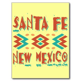 SANTA FE, NEW MEXICO POST CARDS