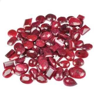 570.00 Ct+ Natural Precious African Ruby Mixed Shape Loose Gemstone Lot Aura Gemstones Jewelry