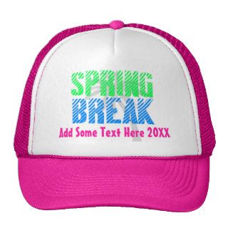 Custom Spring Break Trucker Hat