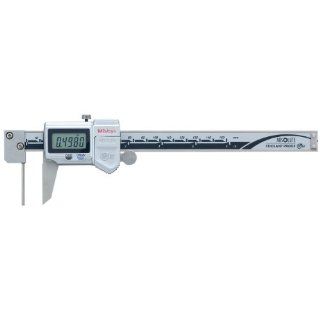 Mitutoyo ABSOLUTE 573 761 Digital Caliper, Stainless Steel, Battery Powered, Inch/Metric, Pipe Measuring Jaw, 0 6" Range, +/ 0.002" Accuracy, 0.0005" Resolution, Meets IP67 Specifications