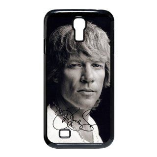 Custom Jon Bon Jovi Cover Case for Samsung Galaxy S4 I9500 S4 590 Cell Phones & Accessories