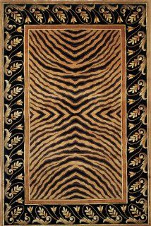 Momeni New Wave NW 09BRN590R Brown Rug   Area Rugs