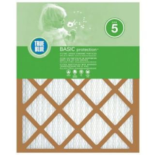 True Blue 10 in. x 30 in. x 1 in. Basic Pleated Air Filter (4 Pack) 210301.4