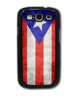 Puerto Rican Flag   Samsung Galaxy S3 Cover, Cell Phone Case   Black Cell Phones & Accessories