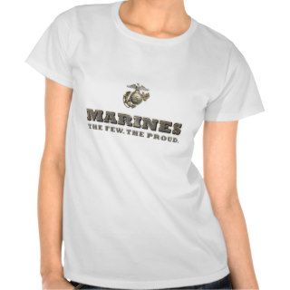 MARINES The Few. The Proud. Metal T shirts