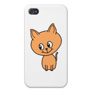 Cute Ginger Kitten. iPhone 4 Cases