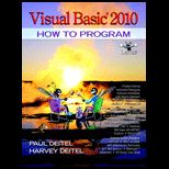 Visual BASIC 2010, How to Program   With DVD