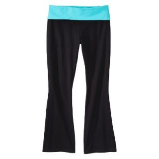 Mossimo Supply Co. Juniors Plus Size Knit Pants   Black/Aqua 3