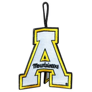 NCAA Appalachian State University Mountaineers 3 sided Ornament (Set of 3) College Themed