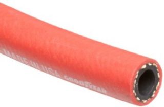 Goodyear EP Insta Grip 300 Red Rubber Multipurpose Air Hose, 300 PSI Maximum Pressure, 250' Length, 1/2" ID Air Tool Hoses