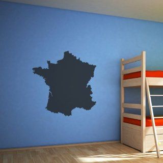 Repositionable Mainland France Chalkboard Wall Sticker   Regular (563 x 576 mm) Decal   Childrens Dry Erase Boards
