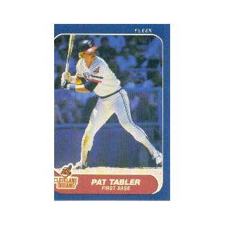 1986 Fleer #594 Pat Tabler Sports Collectibles