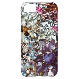 Diamond Bling Bling Bouquet, Color Cluster Cover For iPhone 5C