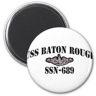 USS BATON ROUGE (SSN 689) MAGNETS