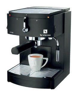 Nespresso D150 Espresso Machine, Black Semi Automatic Pump Espresso Machines Kitchen & Dining
