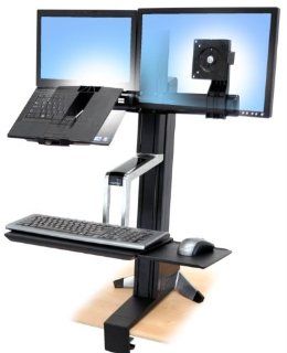 WorkFit S, LCD Laptop Sit Stand Workstation
