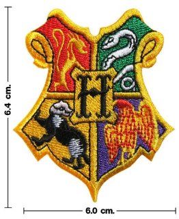 Harry Potter HOGWARTS SCHOOL Crest Iron On Patch