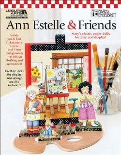 Leisure Arts Ann Estelle & Friends Paper Dolls   Furnitureanddecor