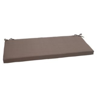 Outdoor Bench Cushion   Taupe Forsyth Solid