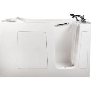 Allure Walk In Tubs 5 ft. Walk In Whirlpool and Air Bath Tub in White J60WR