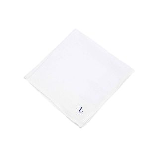 Personalized 3 pk. Hand Rolled Hankies, Z, Mens