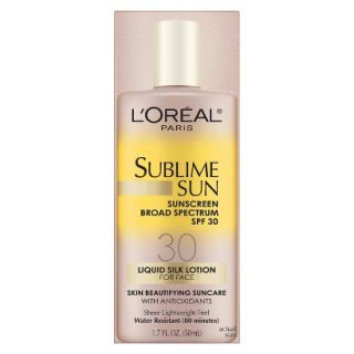 LOreal Paris Advanced Suncare Silky Sheer Face Lotion SPF 30 For All Skin Types
