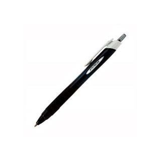 Sanford Ink Corporation Products   Rollerball Pen, Embossed Grip, Retractable, .7mm, Black   Sold as 1 DZ   Uni ball Jetstream RT Sport Pen writes amazingly smooth like a gel, yet dries quickly like a ballpoint. Embossed grip provides maximum control. Retr