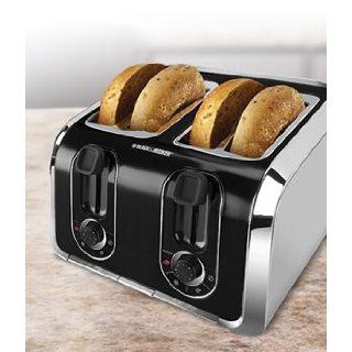 Black & Decker TR1400SB 4 Slice Stainless Steel Toaster Kitchen & Dining