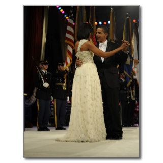 President Barack & Michele Obama Postcard